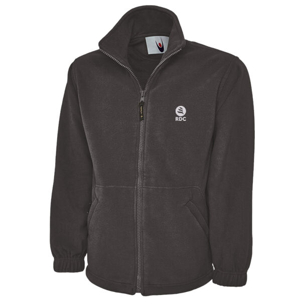 RDC Full Zip Heavyweight Fleece with Personalised Left Sleeve Thumbnail